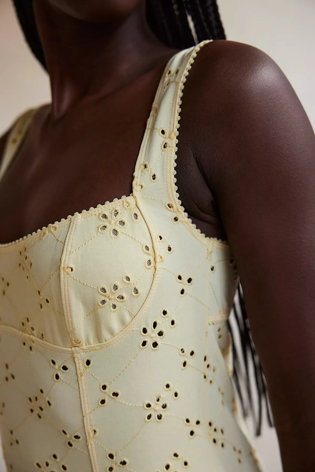 Full Bloom Cotton Eyelet Cami
