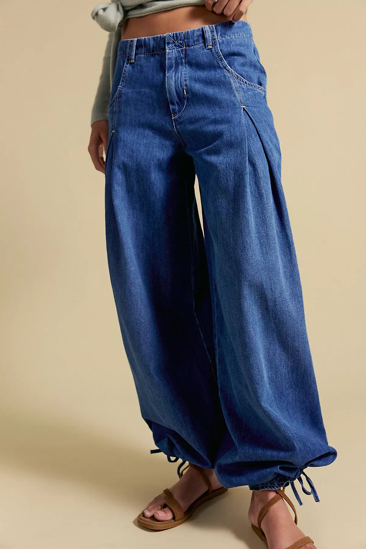 We The Free Essential Lotus Balloon Jeans
