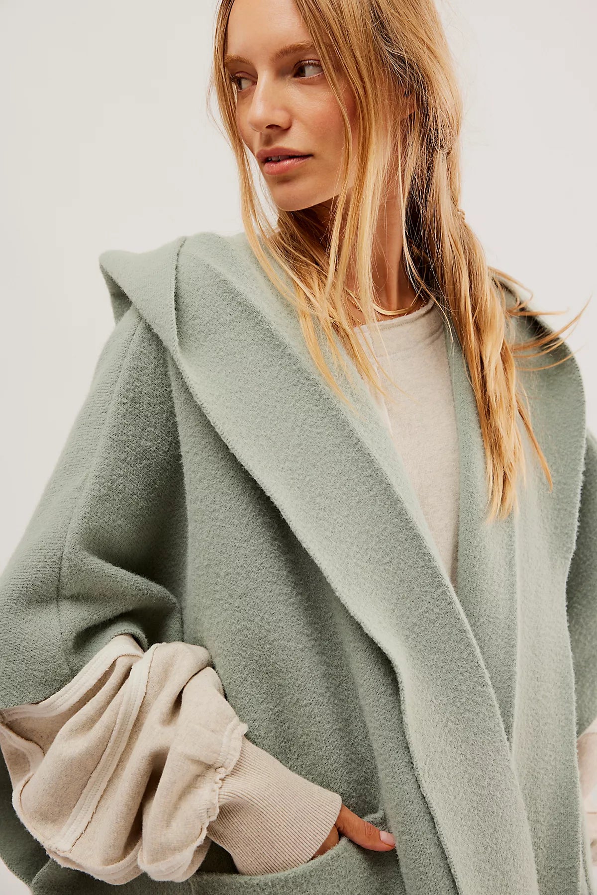 All I Need Cozy Hooded Duster