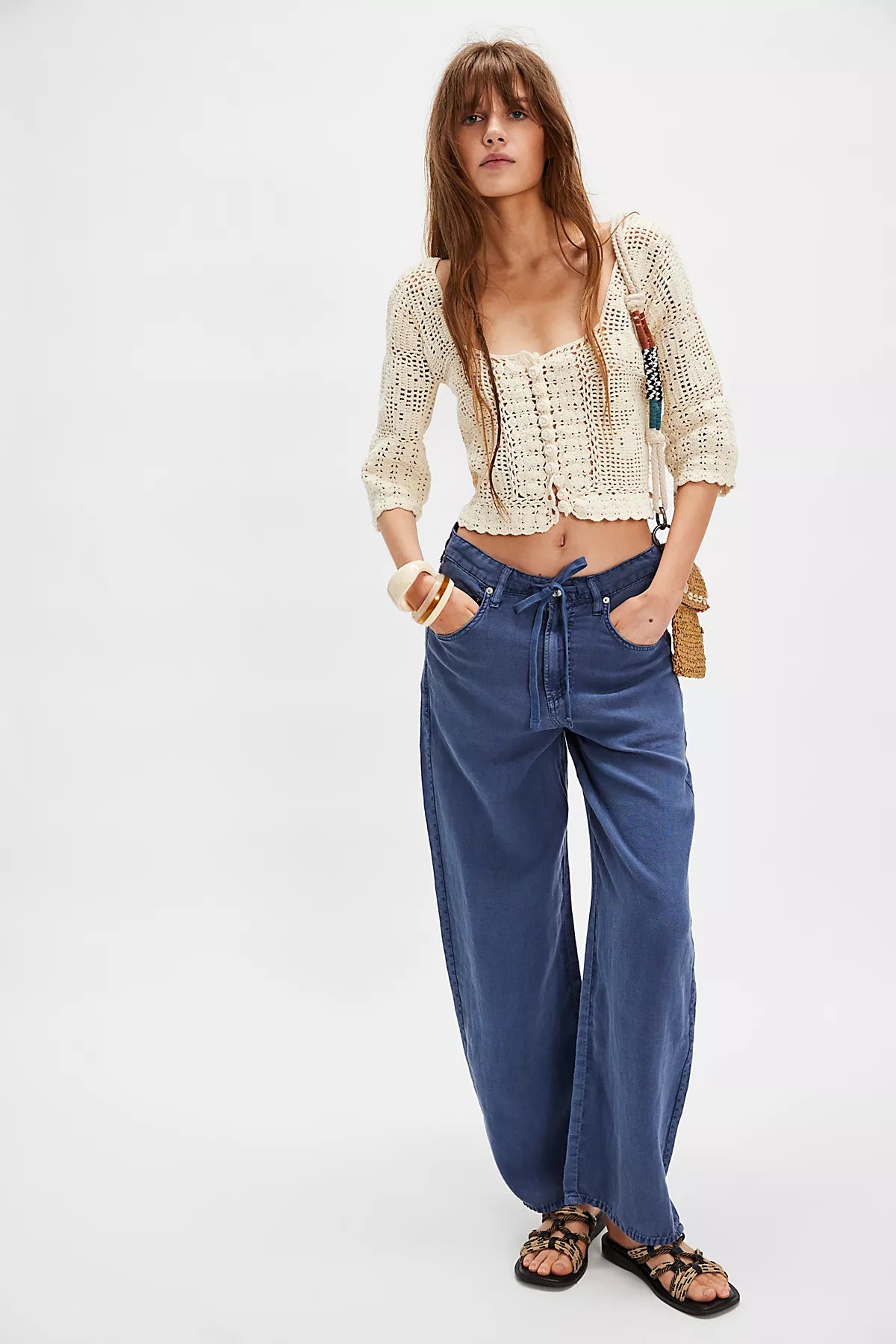 Citizens of Humanity Brynn Drawstring Linen Trousers