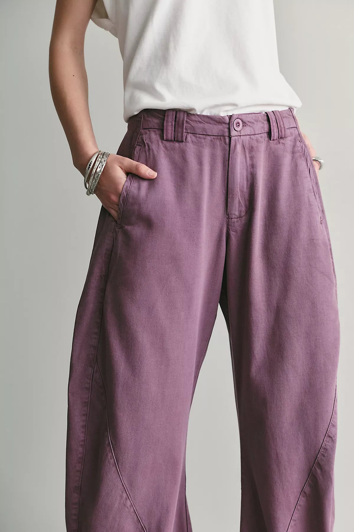 Spotlight Washed Barrel Chino Trousers
