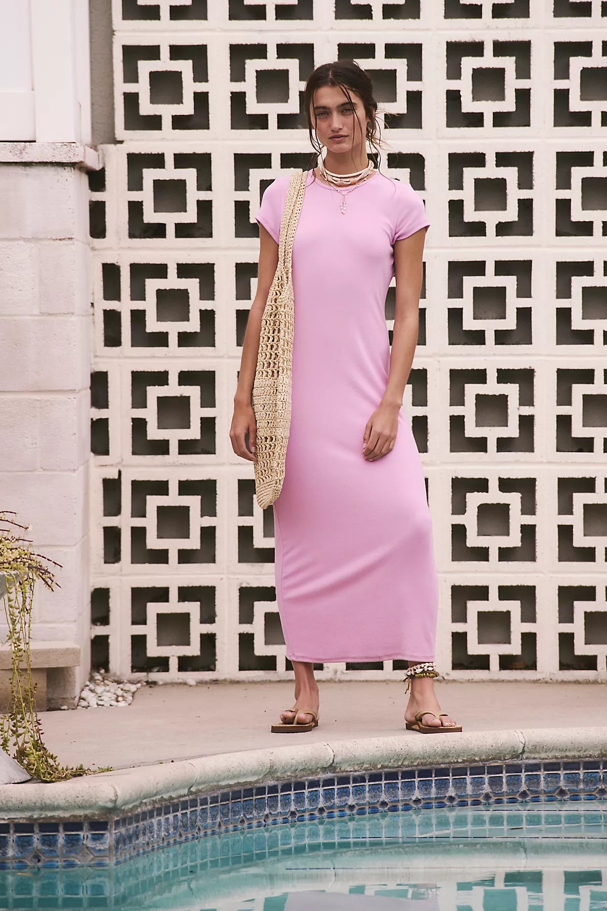 Good Feels Slim Midi Dress