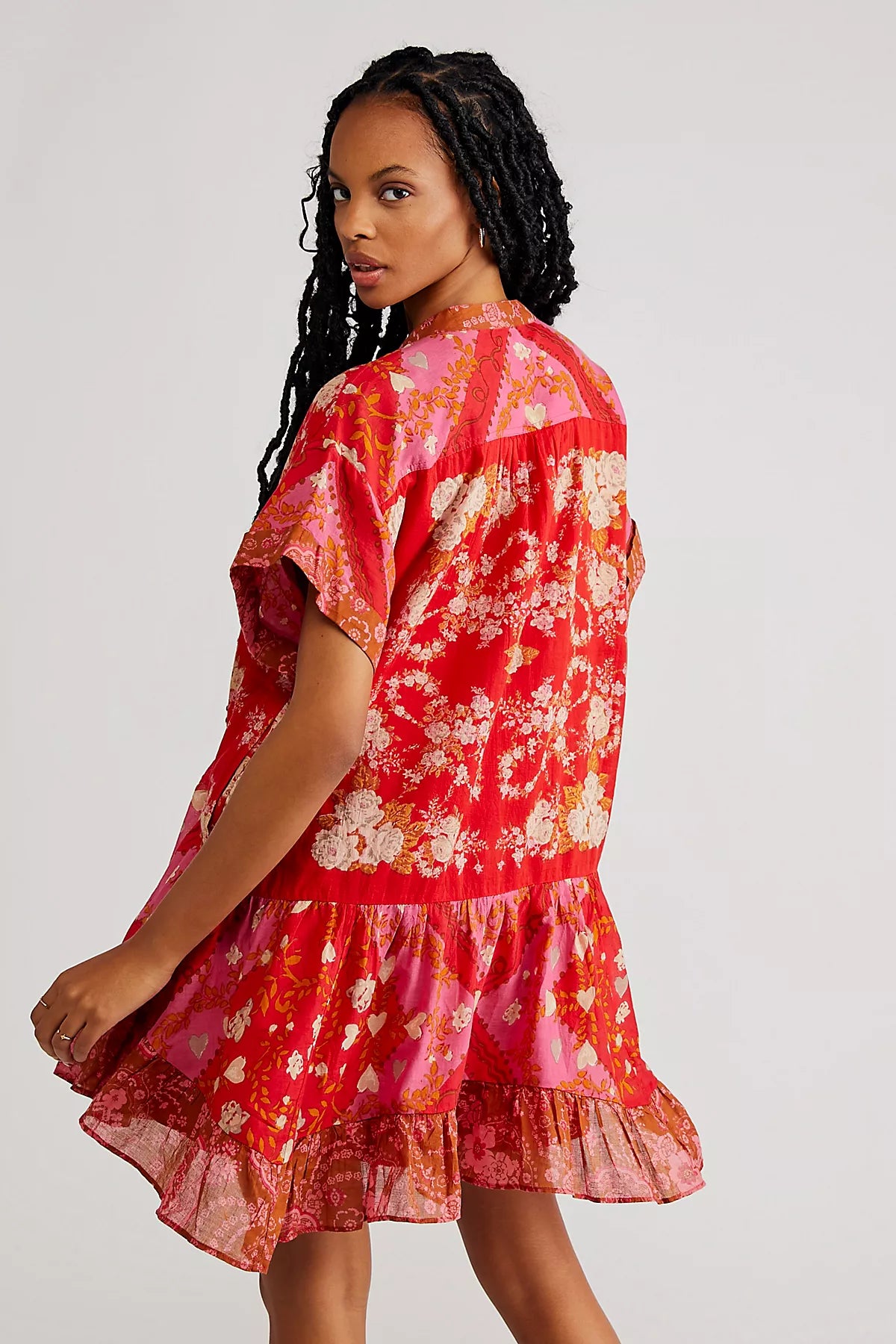 Agnes Printed Mini Dress