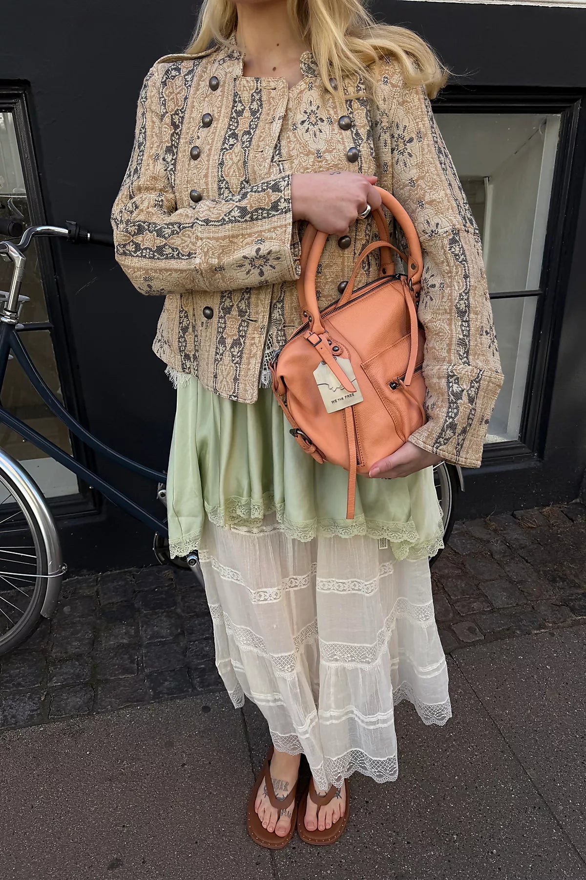Lotty Jacquard Band Jacket