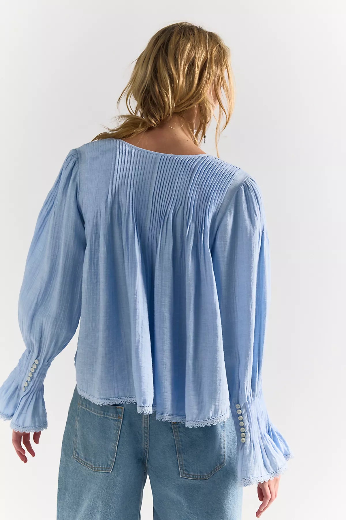 Thousand Pintucks Blouse