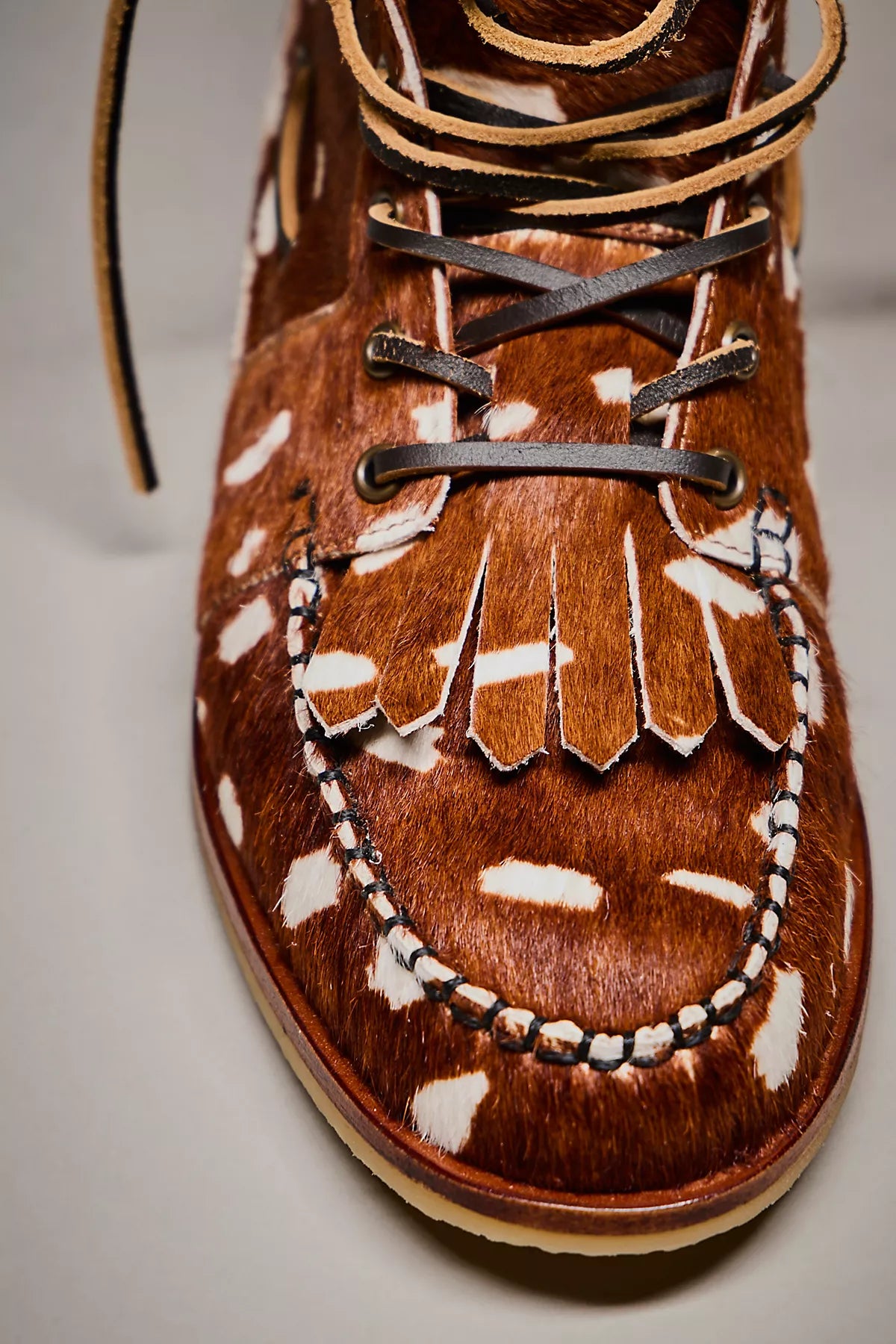 We The Free Hair-On Benny Boat Shoe Boots