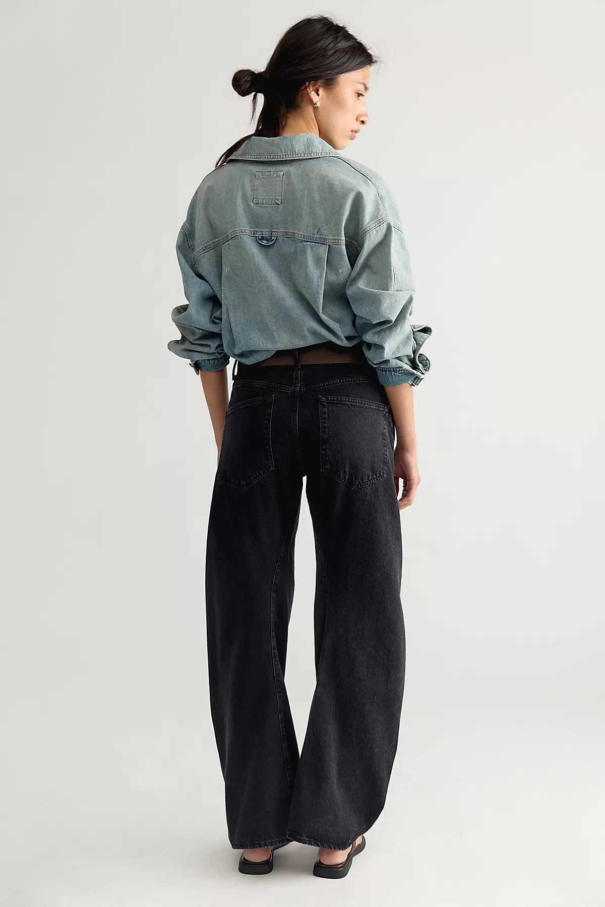 AGOLDE Spiral Twisted Seam Jeans