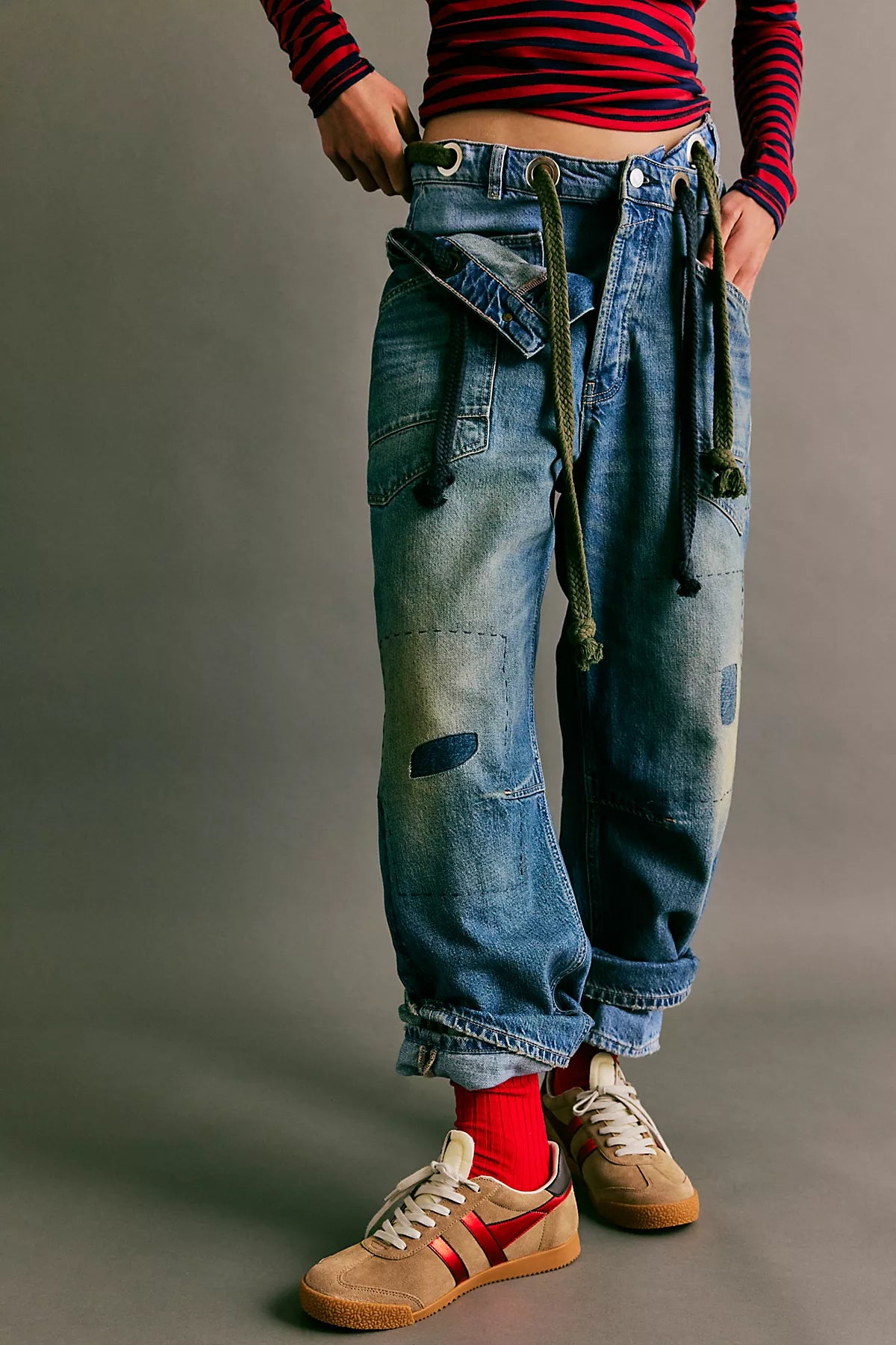 We The Free Moxie Pull-On Barrel Jeans