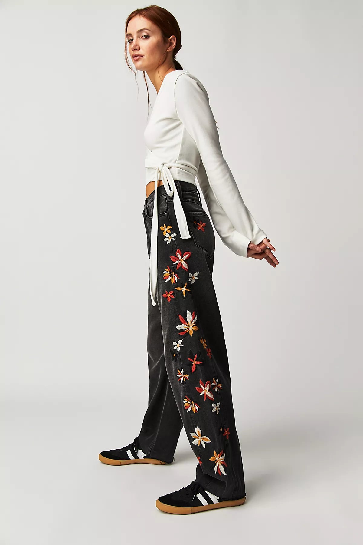 Driftwood Parker Embroidered Jeans