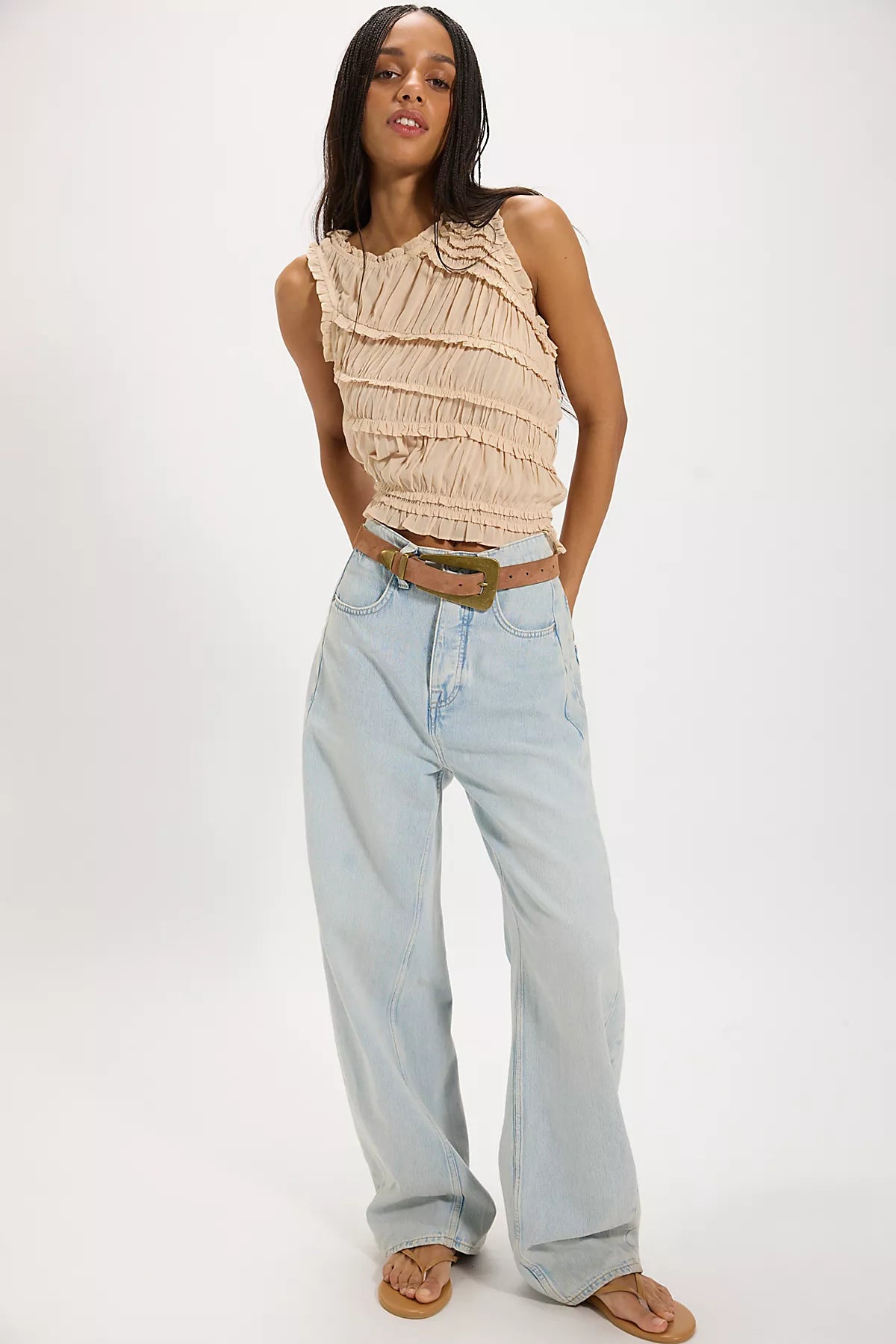 We The Free Truro Baggy Puddle Jeans