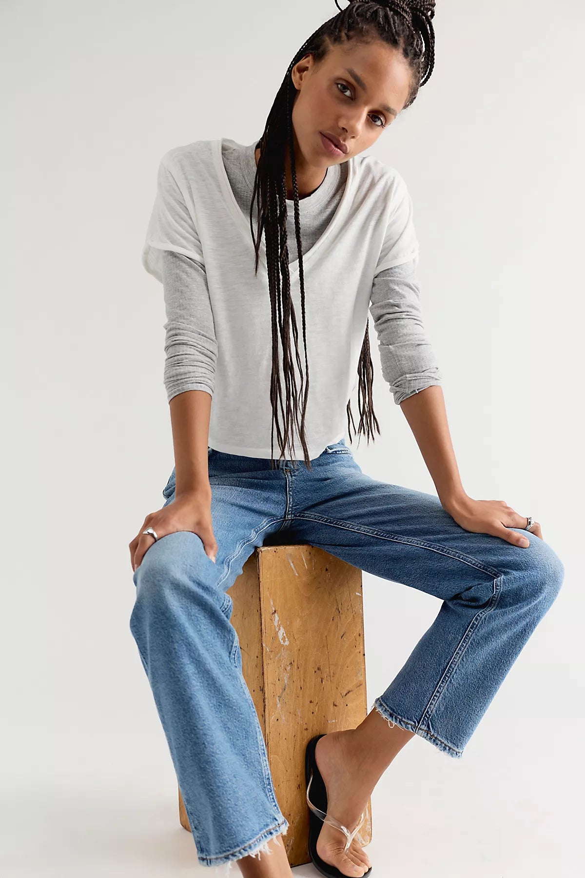AGOLDE 90s Pinch Waist Crop Jeans