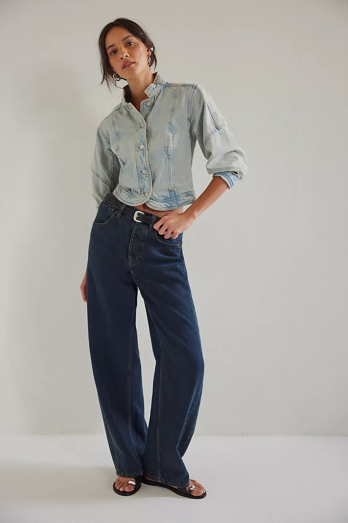 We The Free Truro Baggy Puddle Jeans