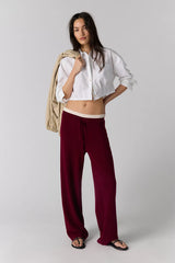 Artless Layered Cashmere Pants