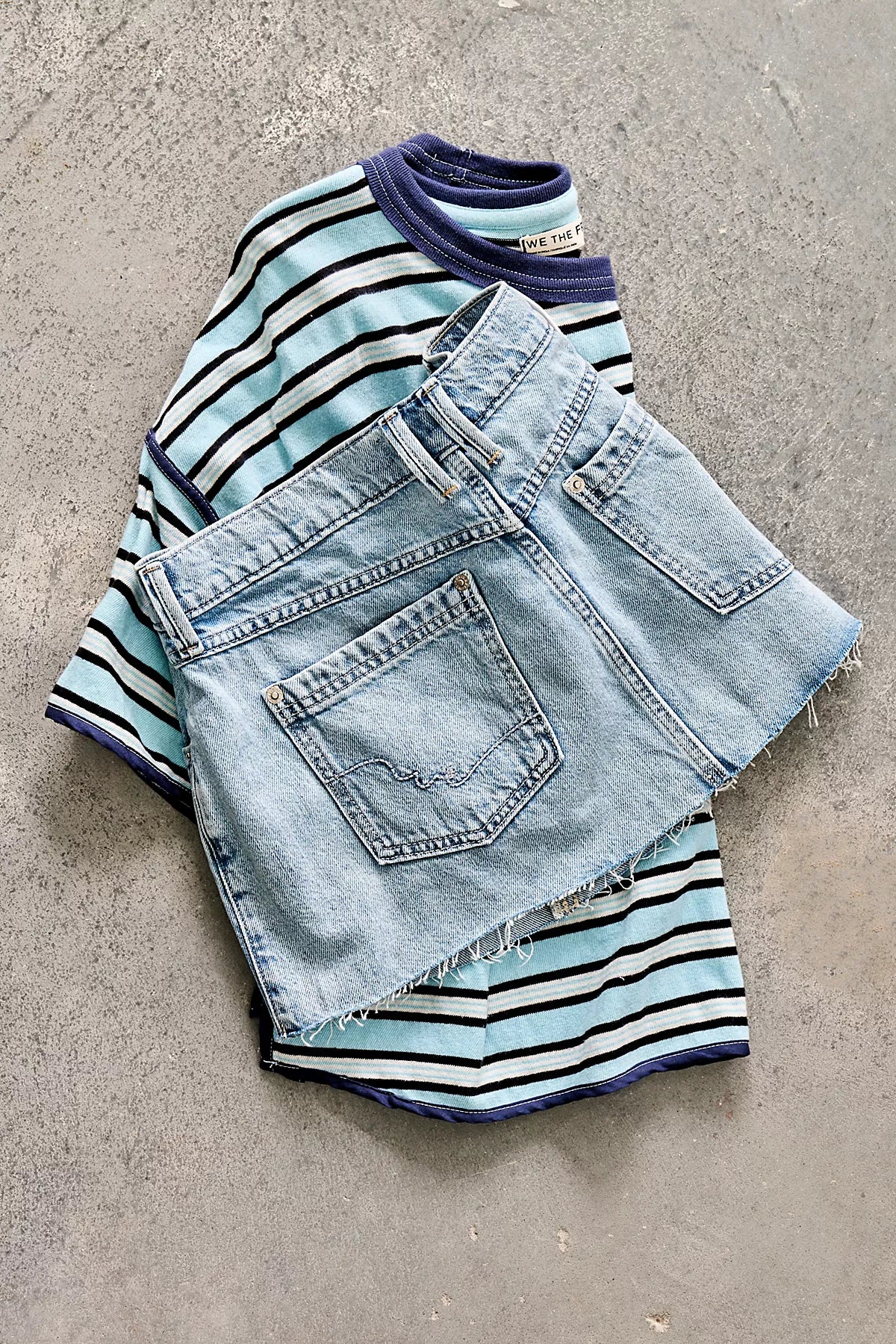 We The Free Lainey Low-Rise Mini Skirt