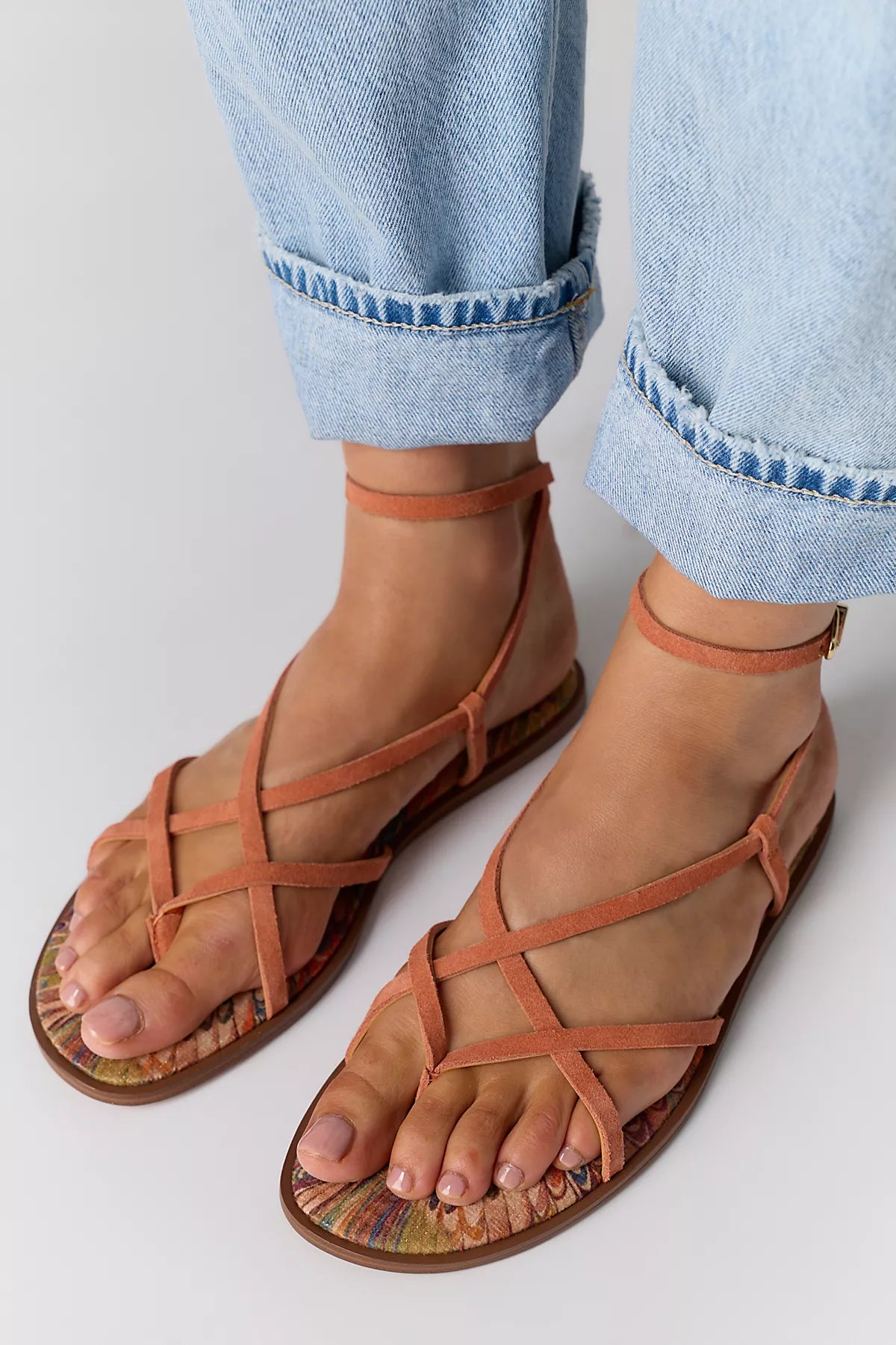 Dakota Woven Strappy Sandals