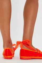 Ginny Chiffon Flats