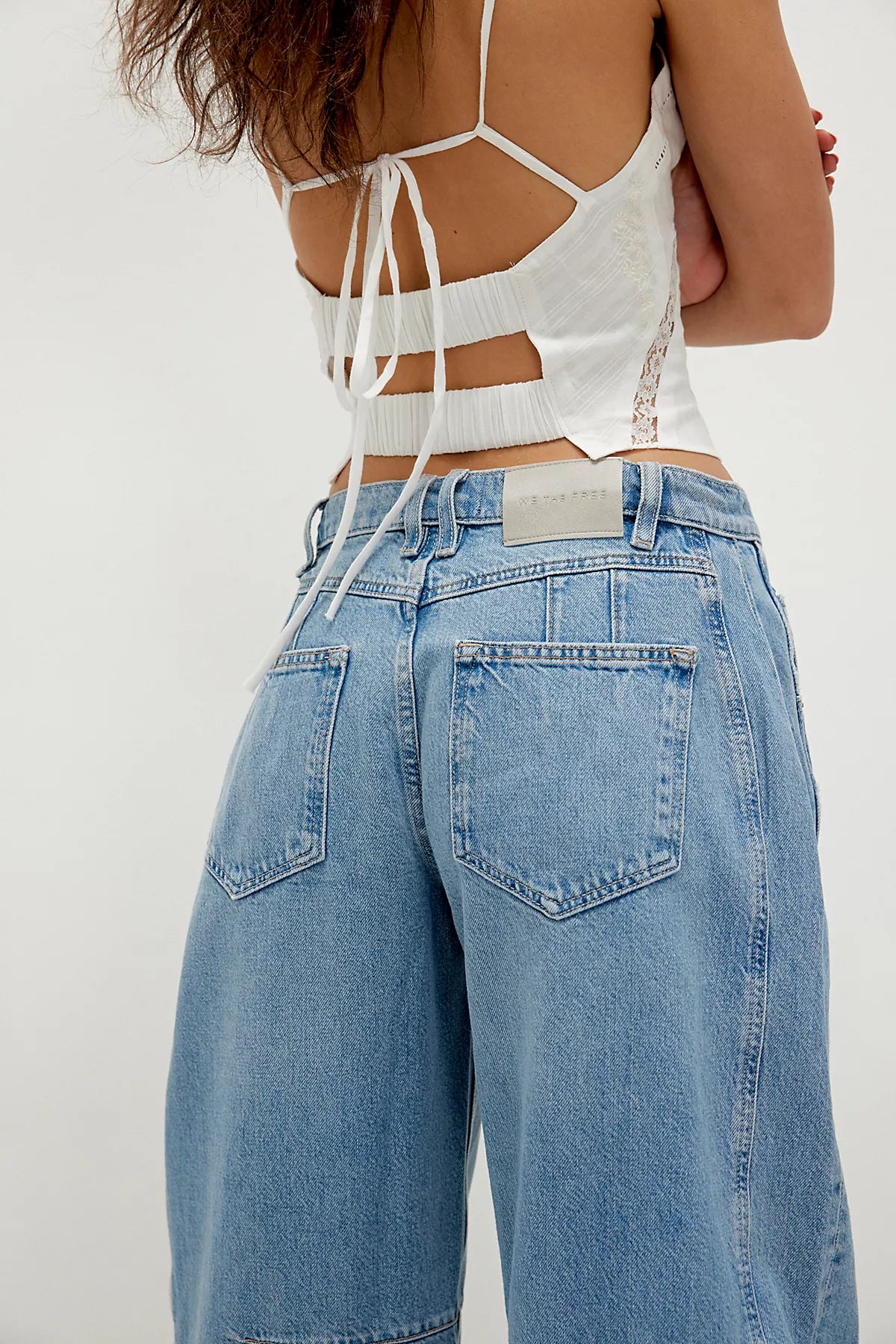We The Free CRVY Venus Barrel Jeans
