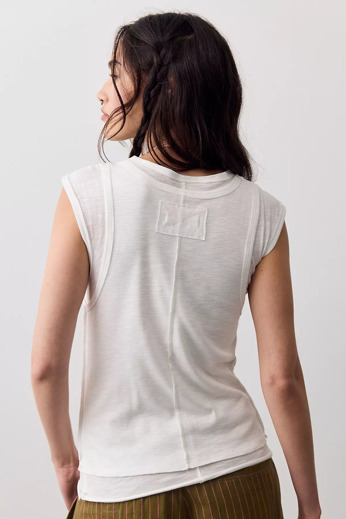 We The Free Tinsley Twofer Short-Sleeve Top