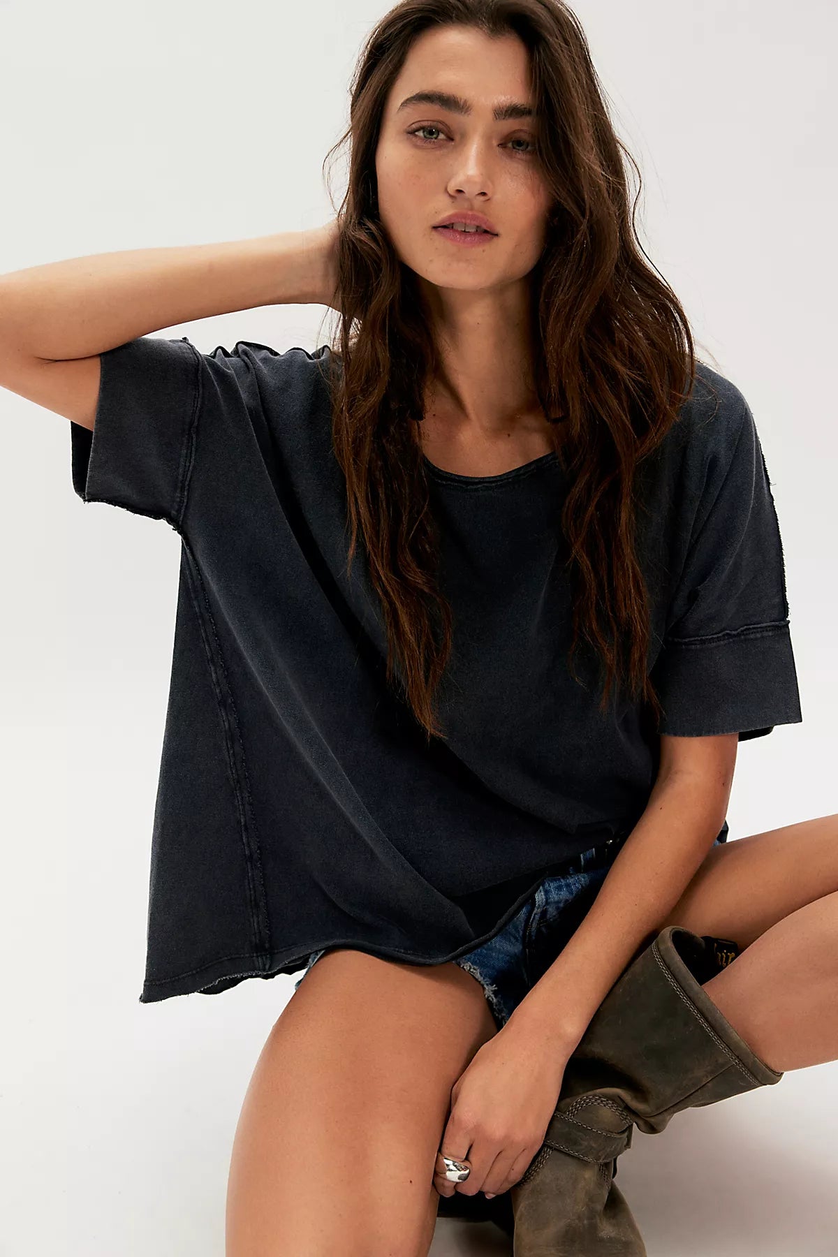 We The Free Rex Oversized Cotton Tee