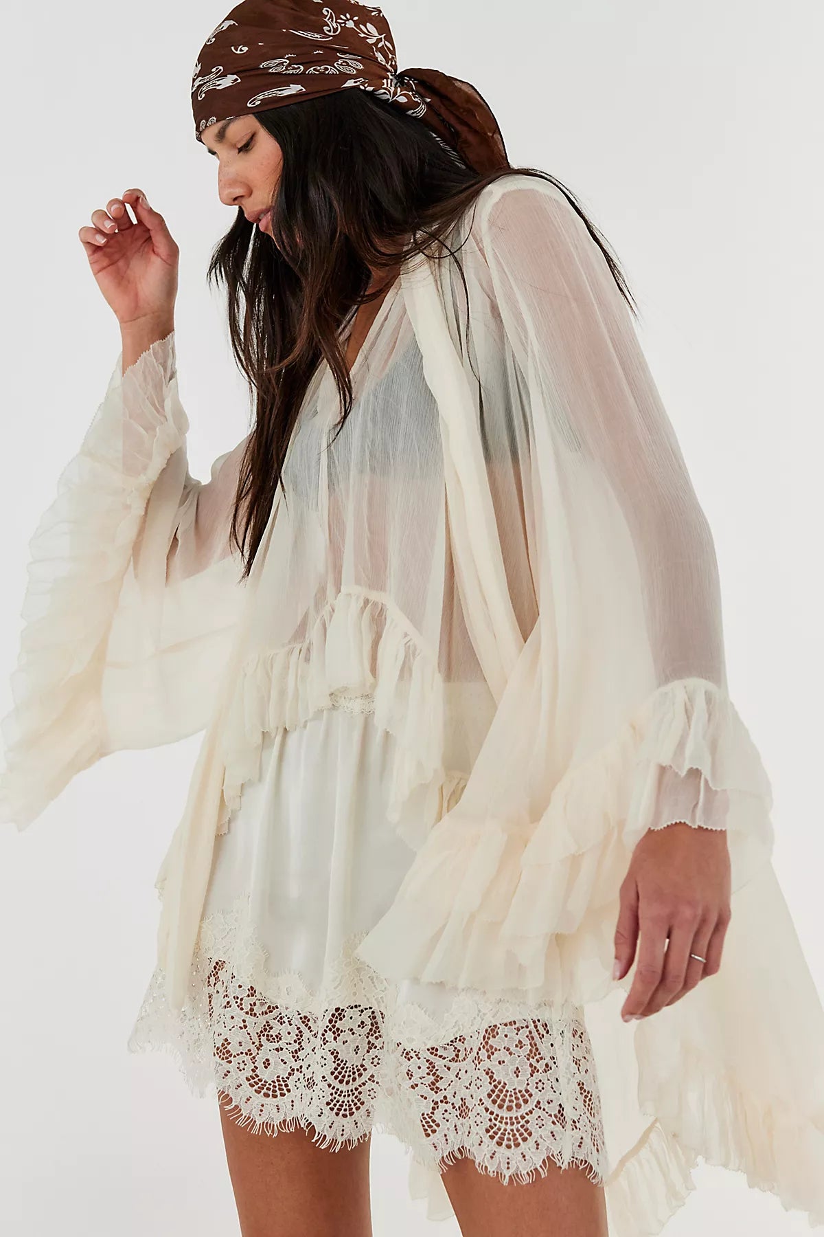 Full Sleeve Frill Top
