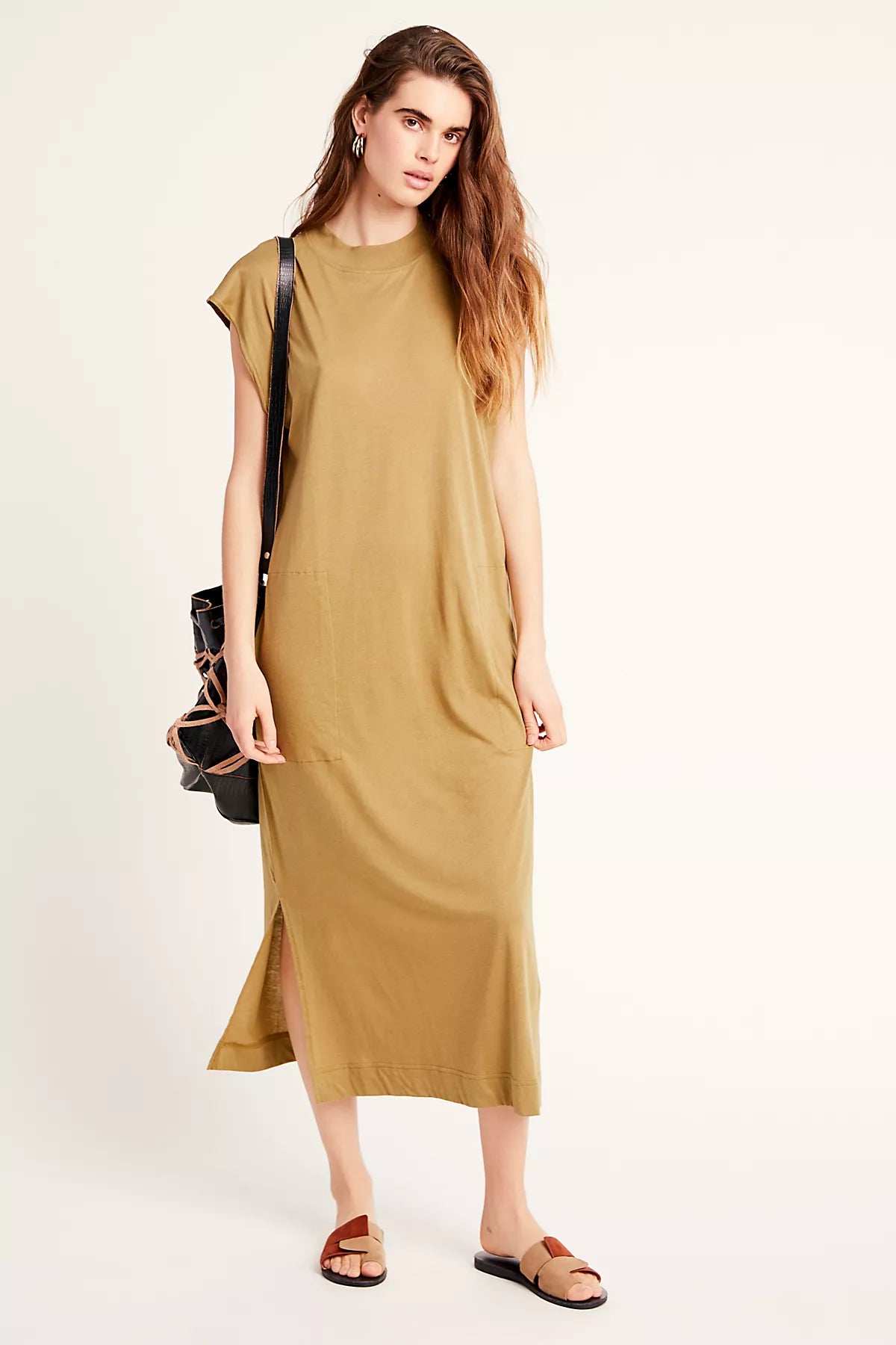 All Day Long Midi T-Shirt Dress