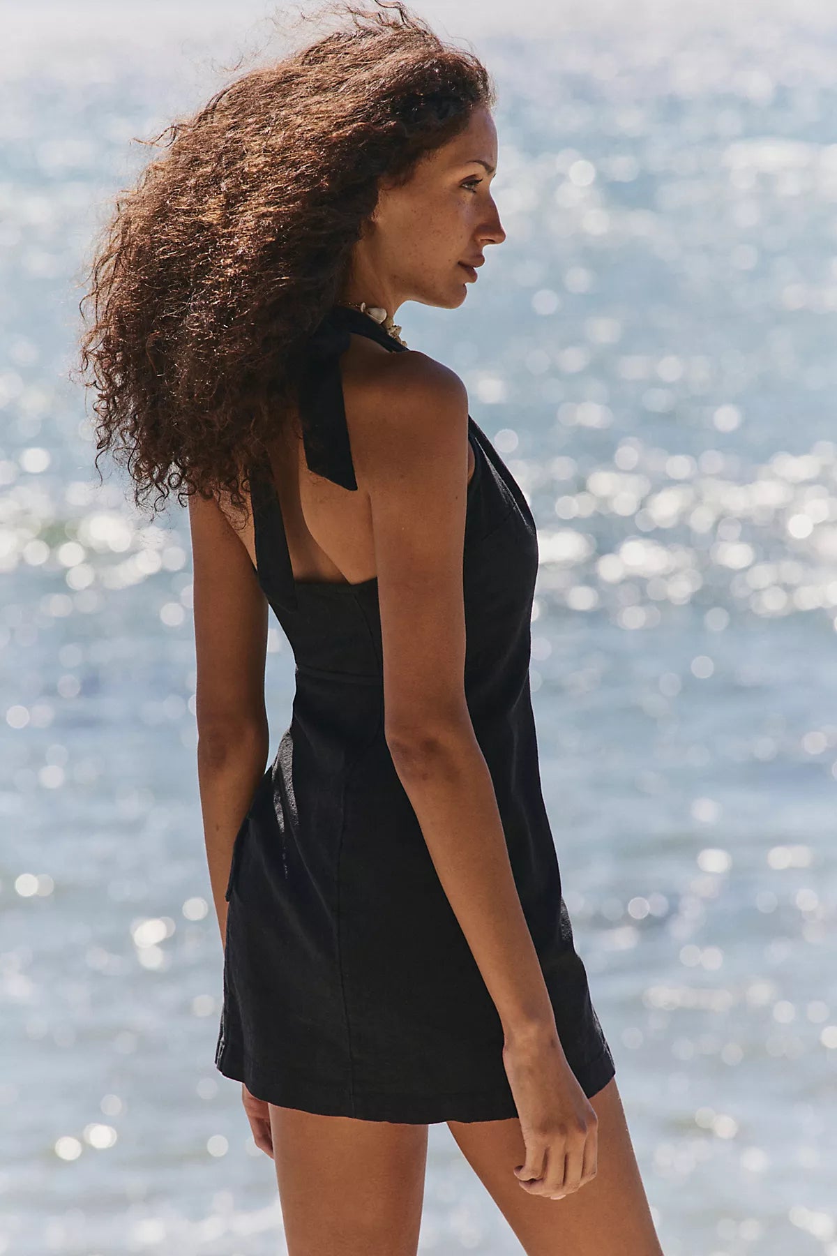 Best Day Ever Linen Mini Dress