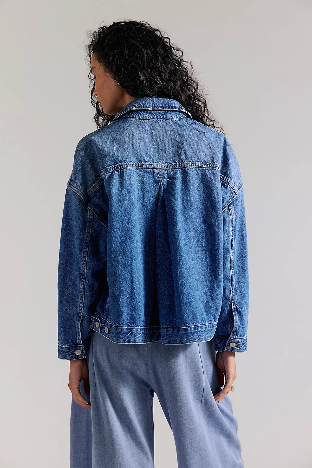 We The Free Opal Swing Denim Jacket