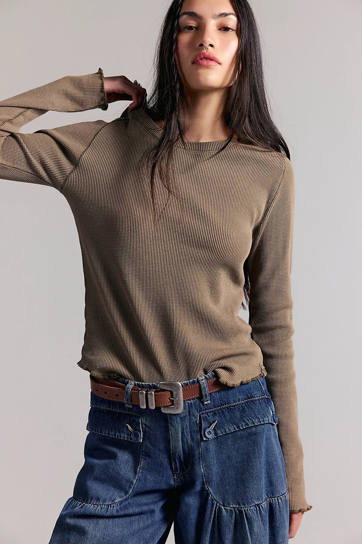We The Free Easy Does It Long Sleeve Tee
