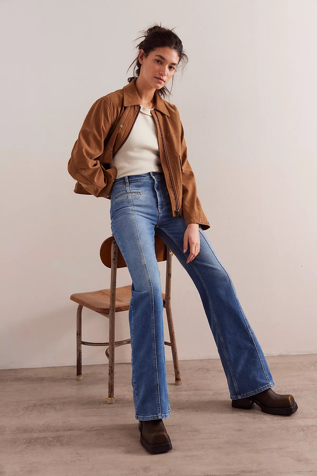 We The Free Firecracker Flare Jeans