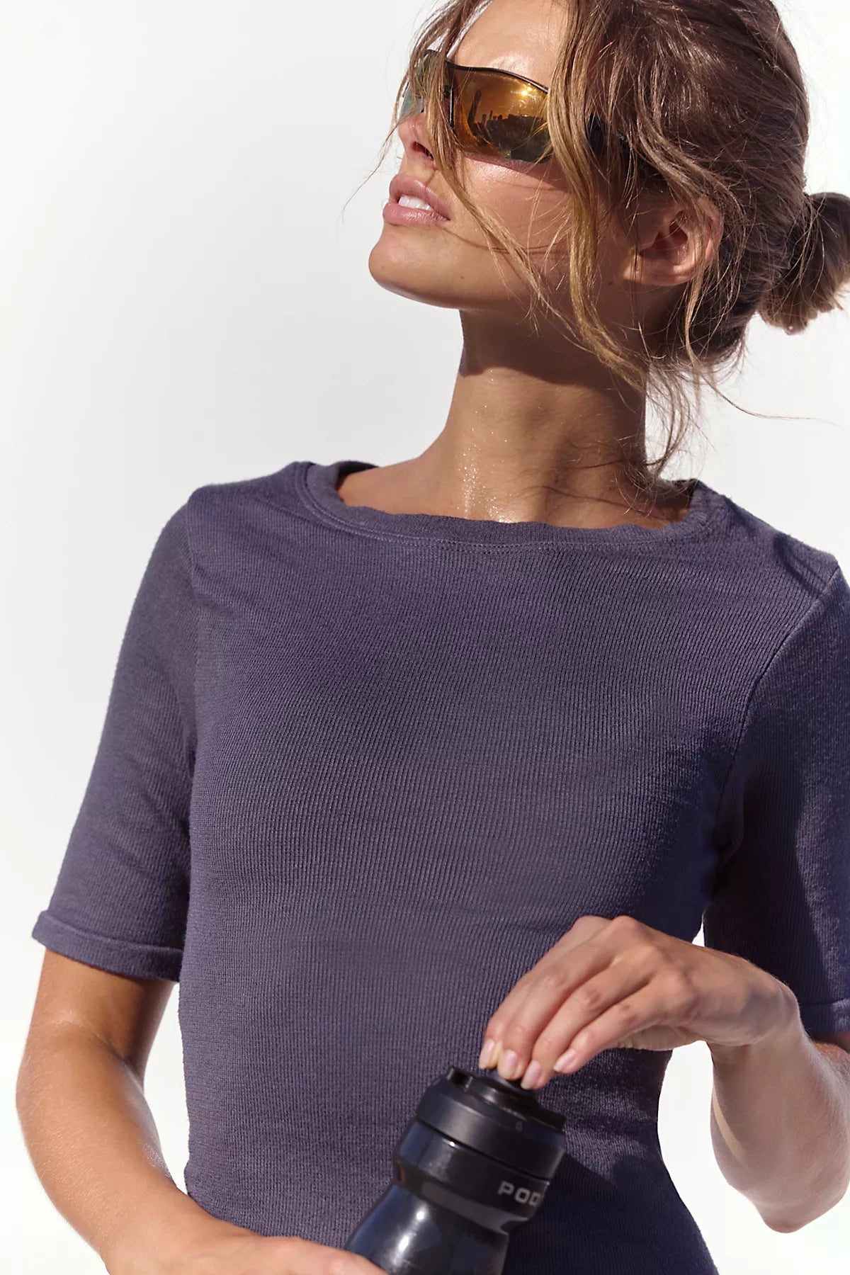 Circuit Ribbed Tee
