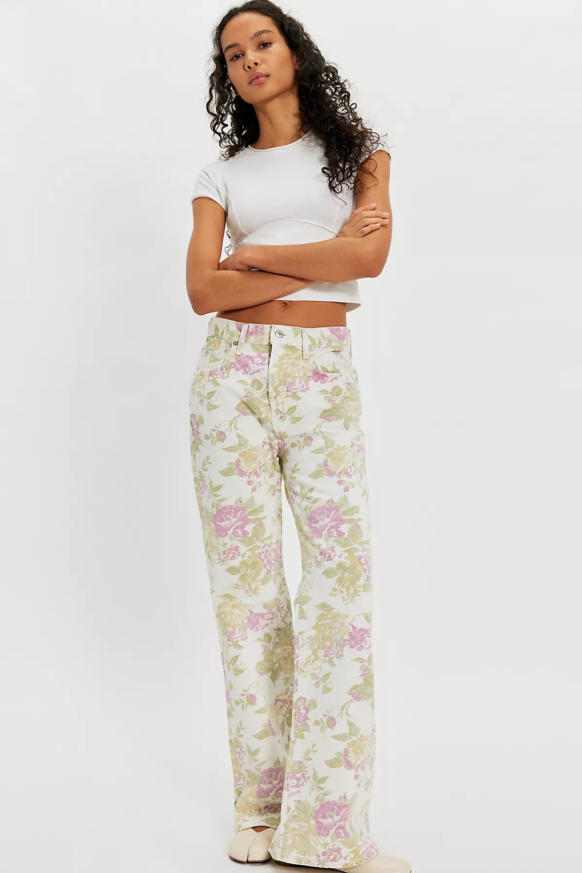 Citizens of Humanity Kimberly '70s Flare Printed Jeans