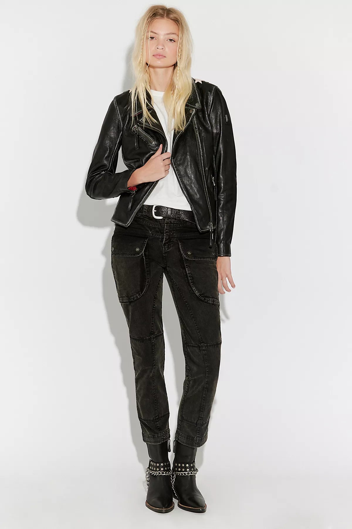 Christy Leather Moto Jacket