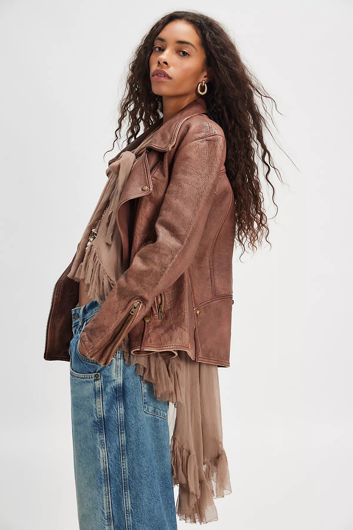 Full Sleeve Frill Top
