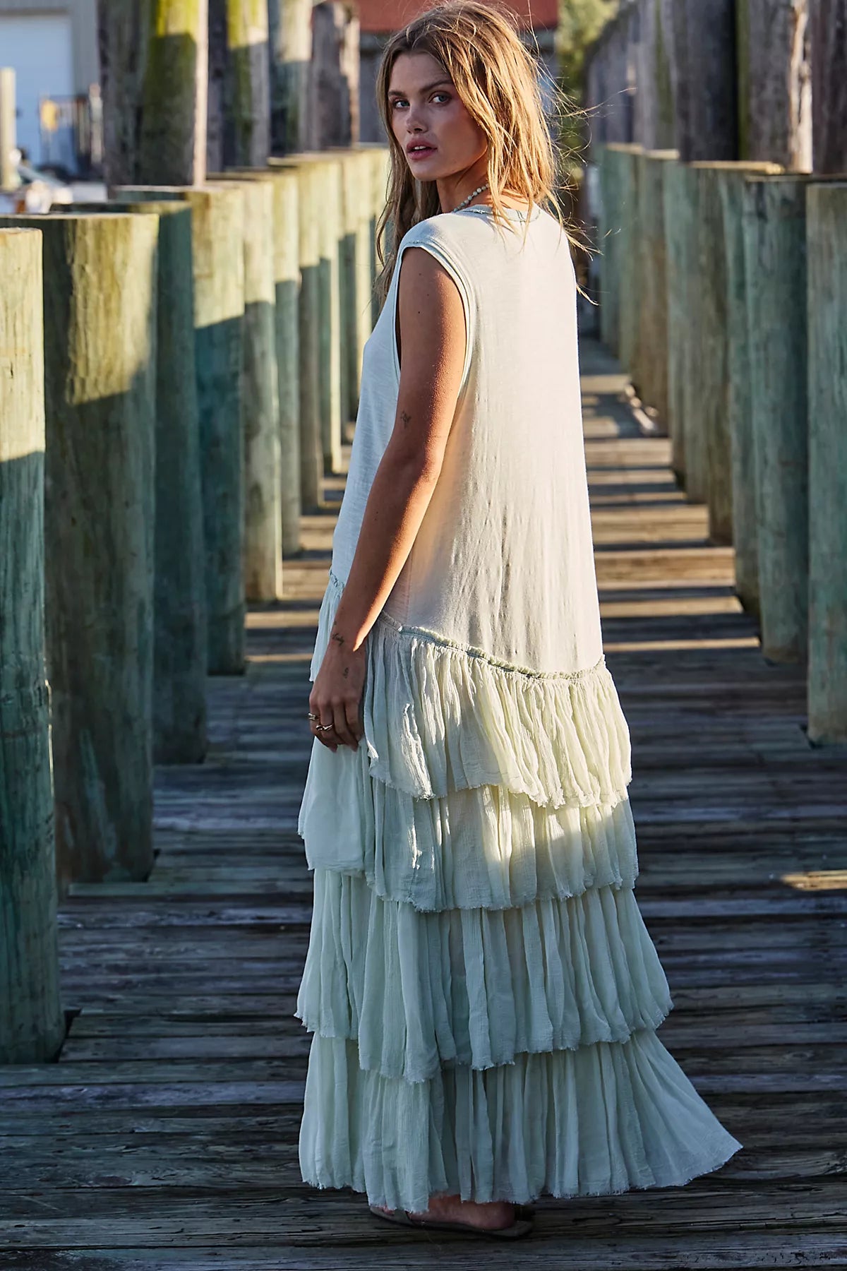 Coastal Winds Maxi Dress