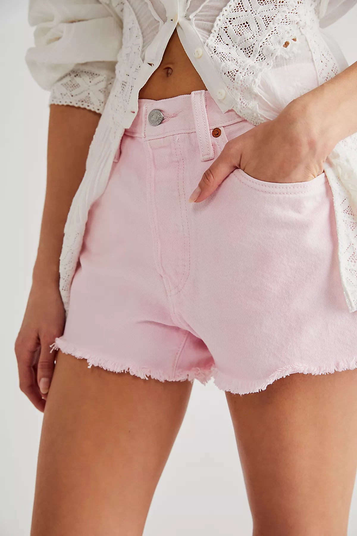 Levi’s 501 High-Rise Denim Shorts