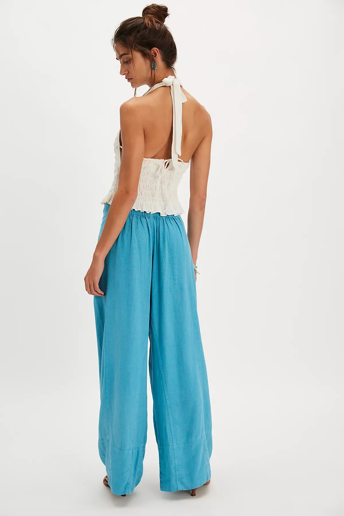 Day's End Linen Pull-On Pants