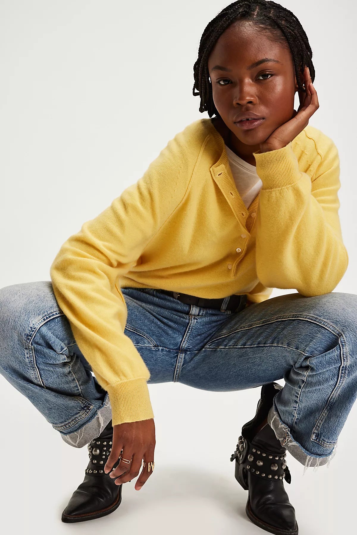 Porta Cashmere Henley Sweater