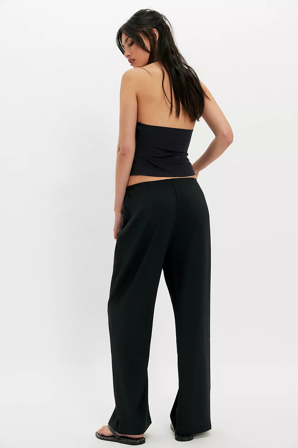 DONNI. The Crepe Simple Pants