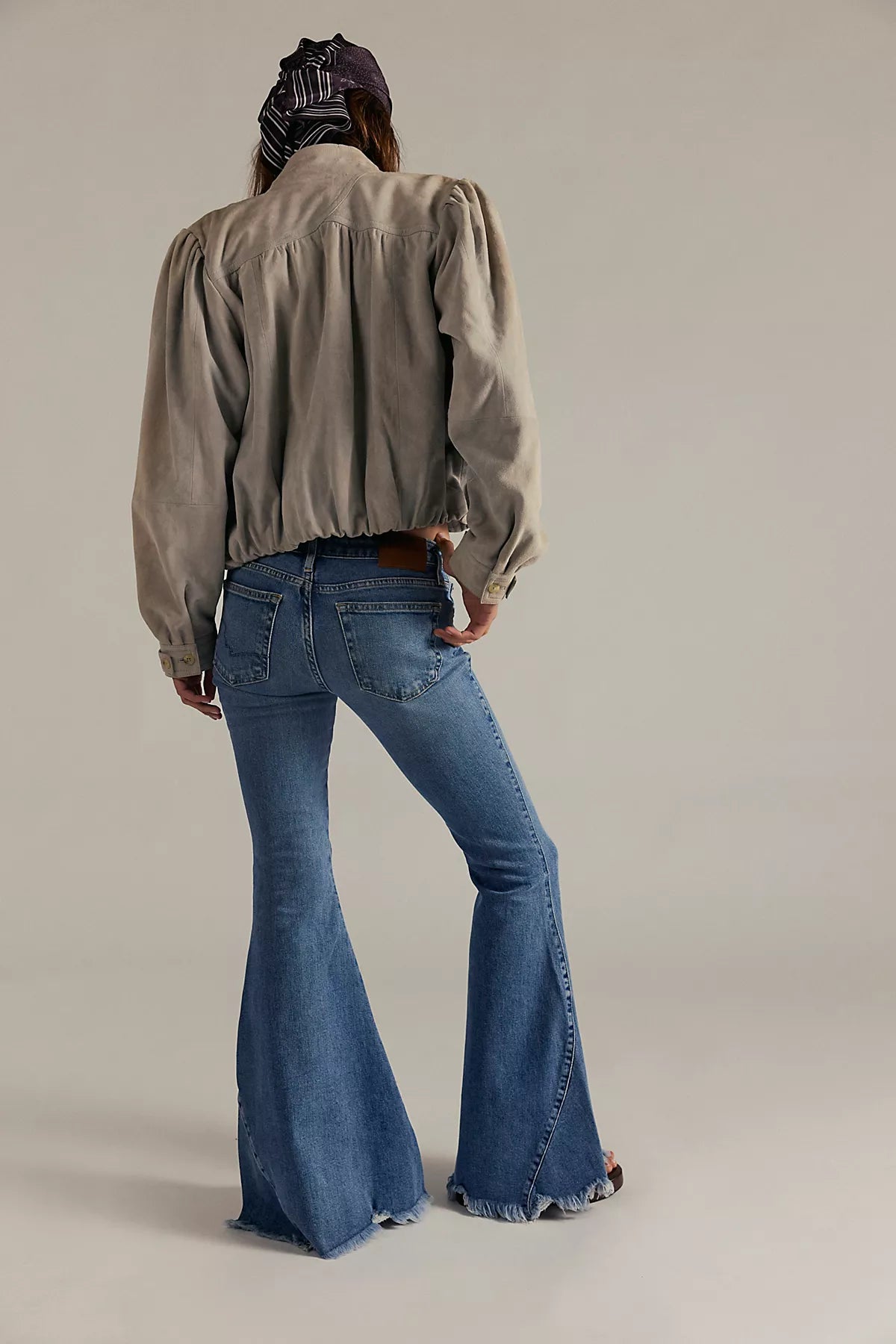 We The Free Emre Low-Rise Flare Jeans