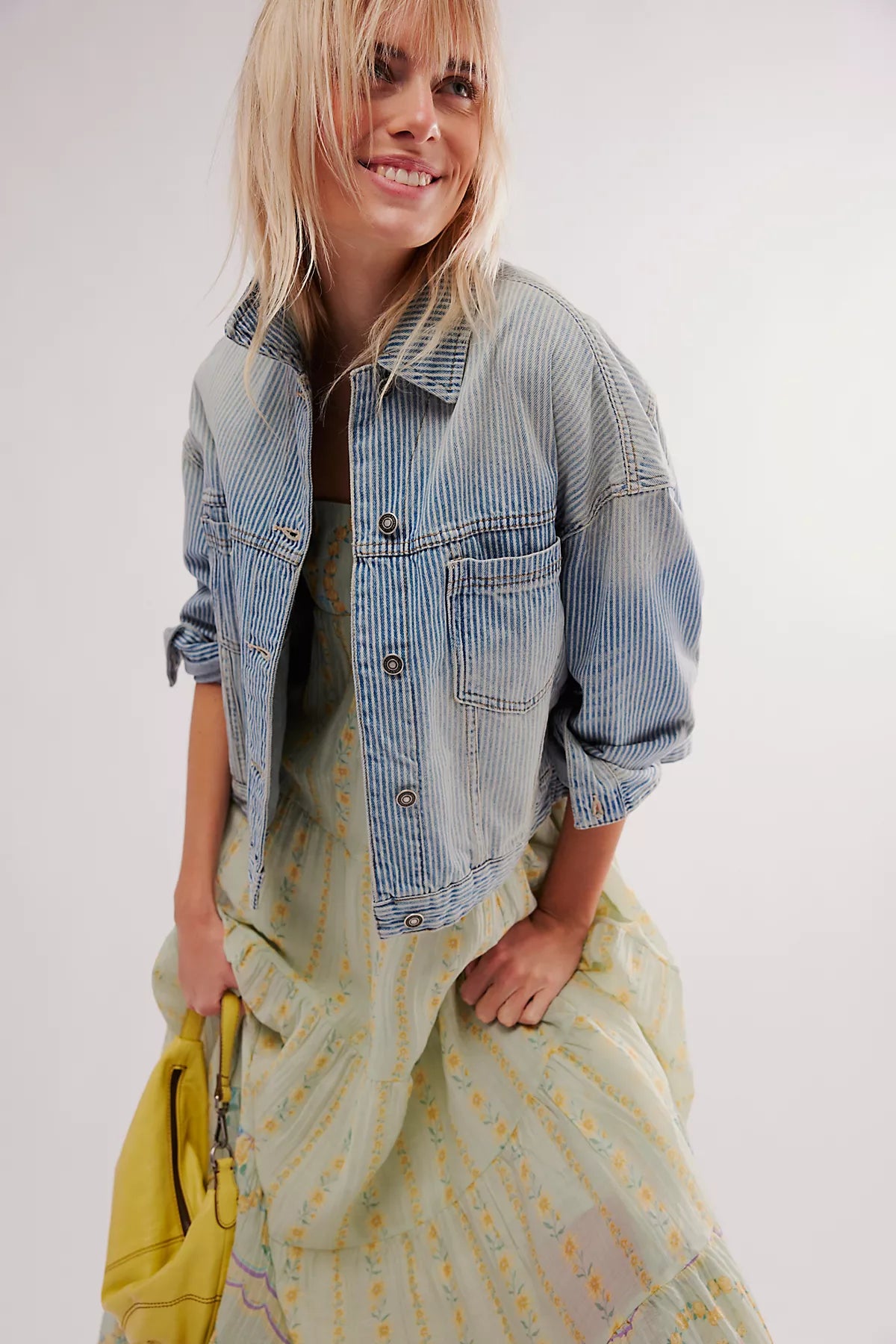 We The Free Opal Swing Denim Jacket