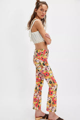 MOTHER The Mid-Rise Smokin' Double Flare Jeans