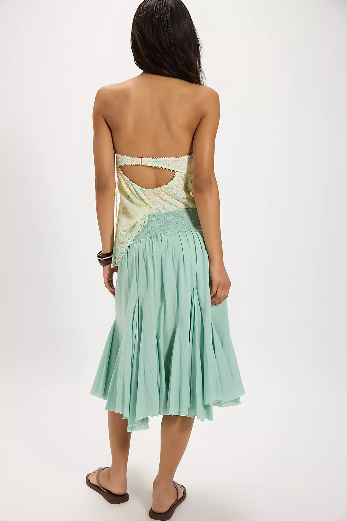 FP One Frida Godet Midi Skirt