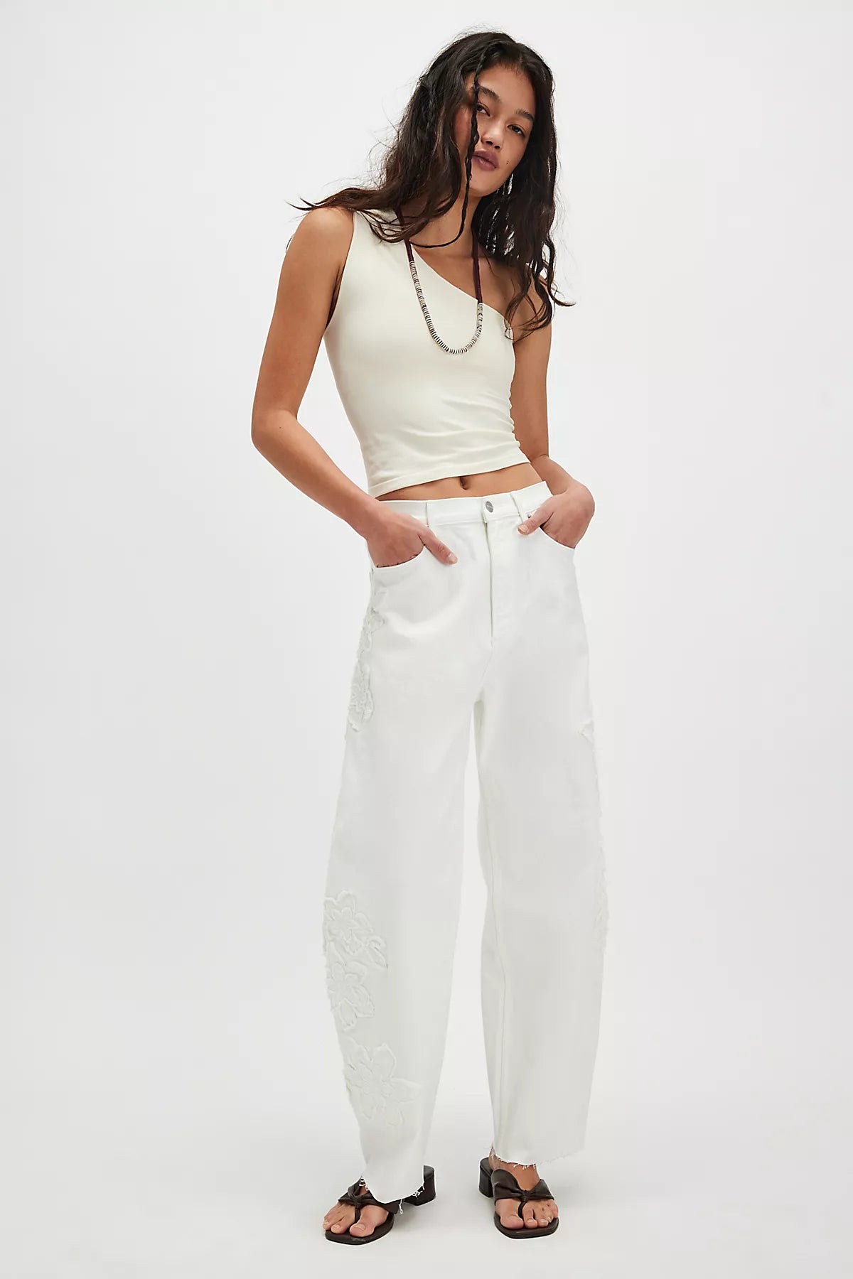 Driftwood Parker Embroidered Jeans