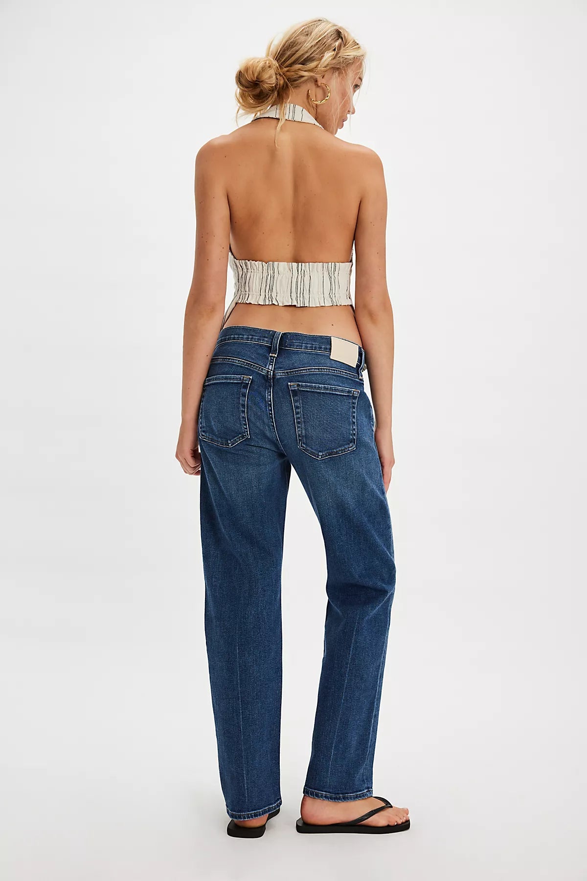 Citizens of Humanity Anissa Low-Rise Straight Leg Jeans