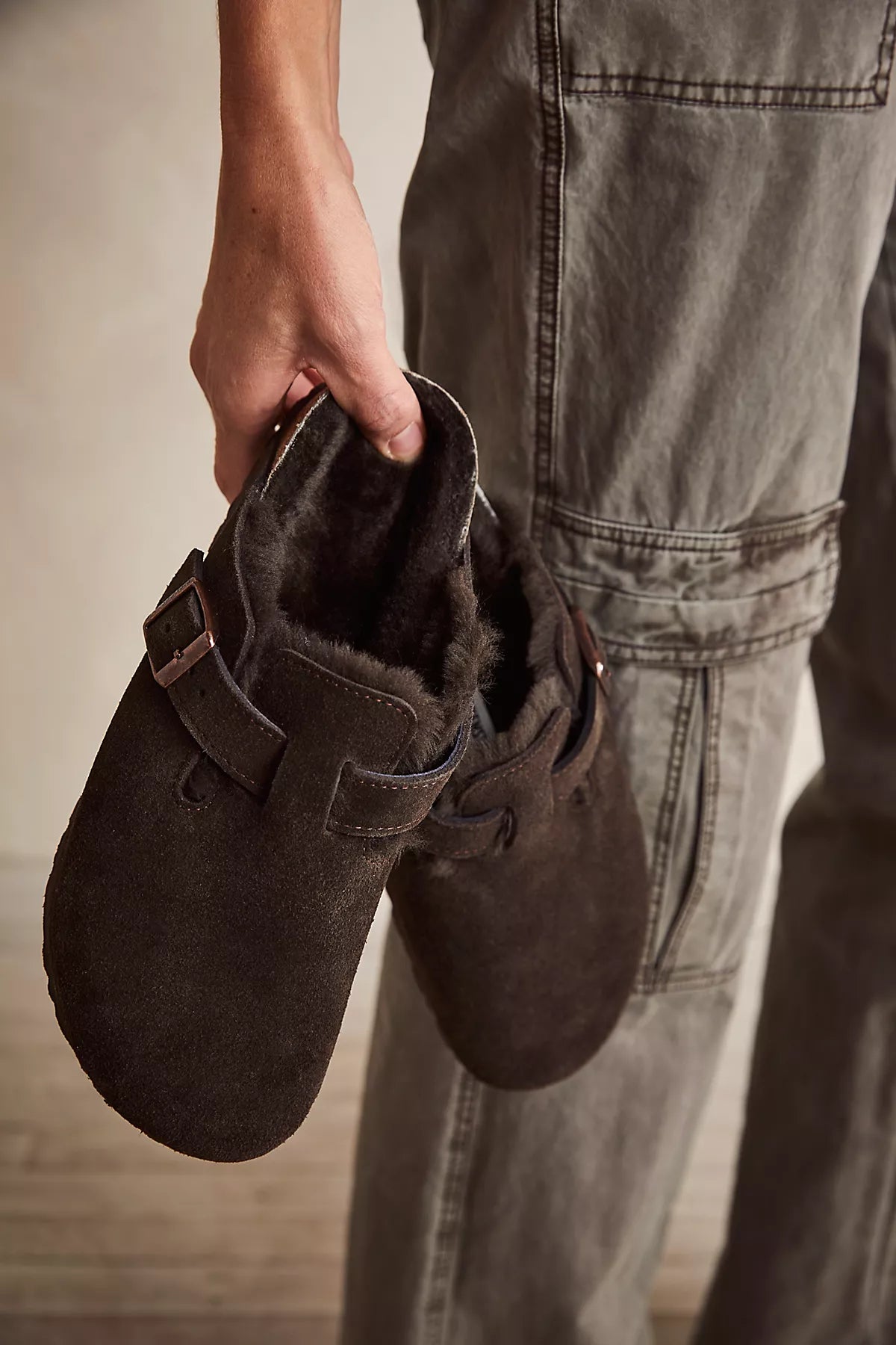 Birkenstock Boston Shearling Clogs