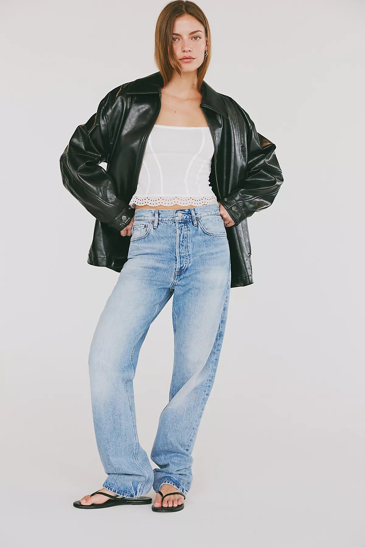 AGOLDE 90s Long Jeans