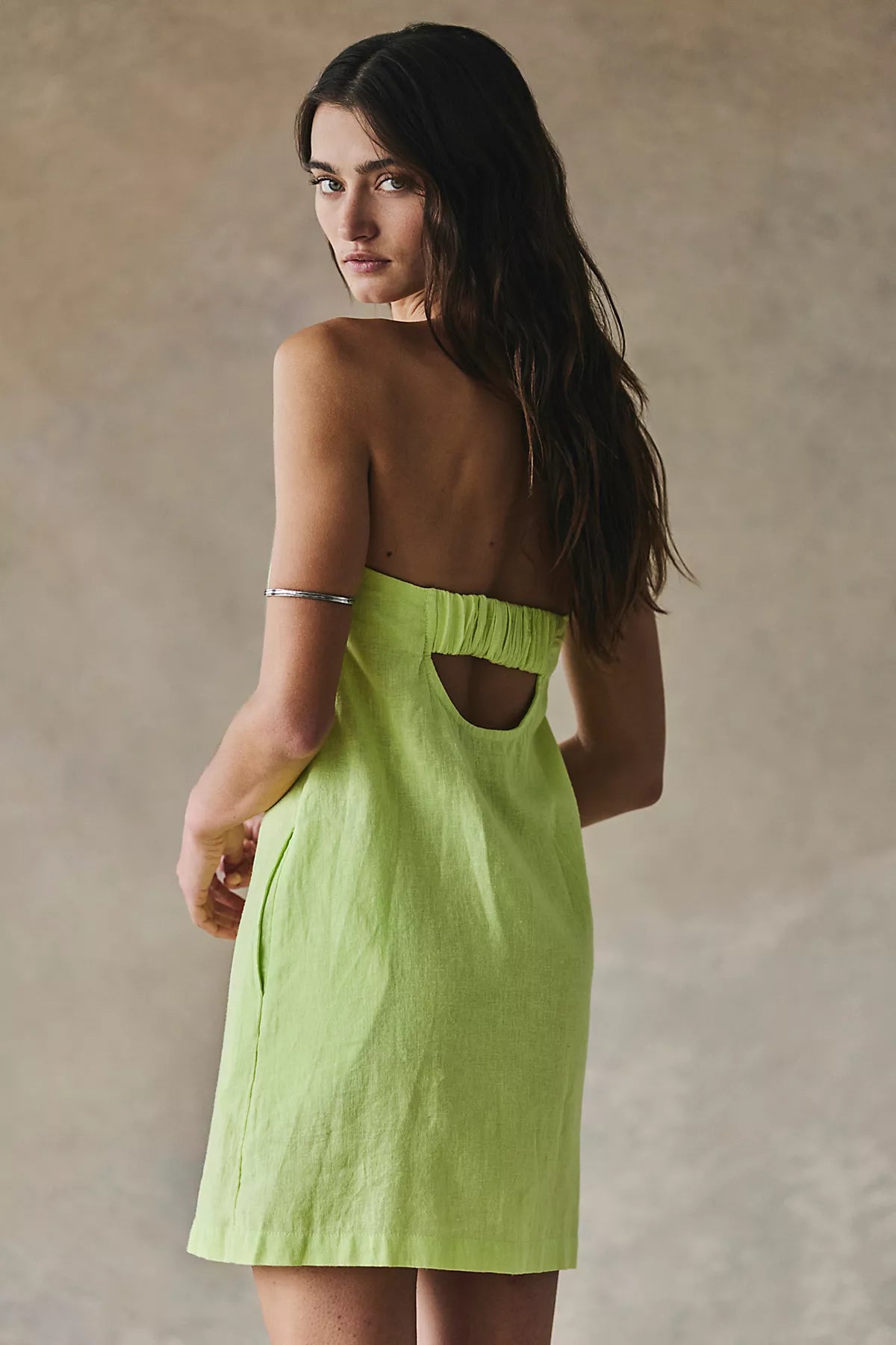 Essentially The Best Cotton-Linen Mini Dress