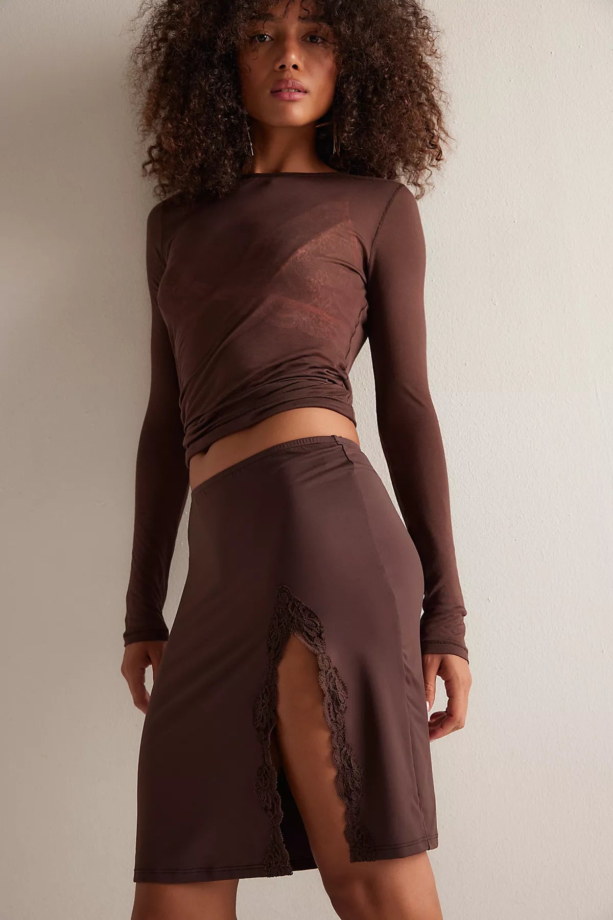 Only Hearts Delicious With Lace Mini Slip Dress