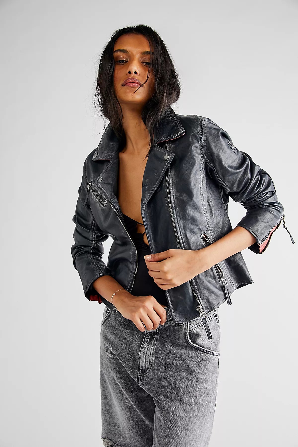 Christy Leather Moto Jacket