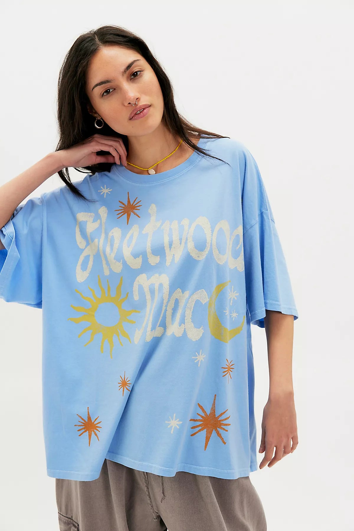 Daydreamer Fleetwood Mac Doodles Oversized Tee